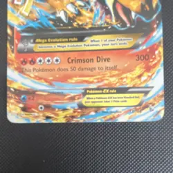 Pokemon M Charizard EX (Y) Ultra Rare Holo Mega EX 13/106 Flashfire 220HP - Image 2