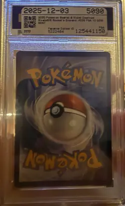 2025 Pokemon Dri-En Destined Rivals Rockets Giovani SIR PSA 10 Gem Mint - Image 2