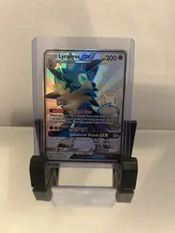 Lycanroc GX SV67/SV94 Rare Shiny GX Hidden Fates Shiny Vault Pokemon Near Mint - Image 1