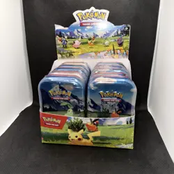 10x Pokemon TCG Ascended Heroes Mini Tins Sealed - With Display Case - Image 2