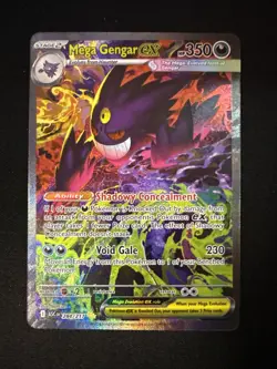 2026 Pokemon Ascended Heroes Mega Gengar EX 284/217 Special Illustration Rare - Image 2