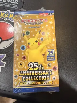 Pokemon 25th Anniversary Collection Japanese Sealed Box Pikachu 2021 - Image 1