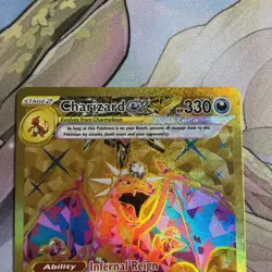 Charizard ex - 228/197 Obsidian Flames Gold Pokemon - NM - Image 4