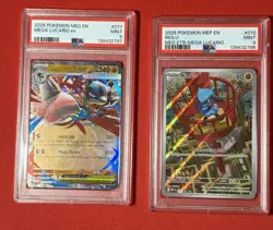 Pokemon TCG Riolu ETB Promo & Mega Lucario EX PSA 9 Bundle 🔥✨ - Image 1