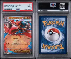 Pokemon TCG Riolu ETB Promo & Mega Lucario EX PSA 9 Bundle 🔥✨ - Image 5