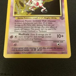 Mr. Mime 06/64 Jungle Holo Pokemon - Image 3