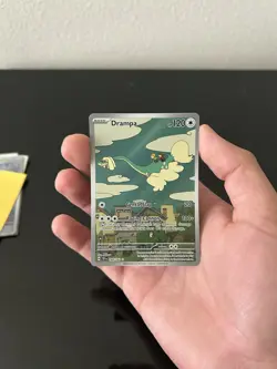 Drampa Holo Illustration Rare Pokemon TCG SV05: Temporal Forces 184/162 - Image 1