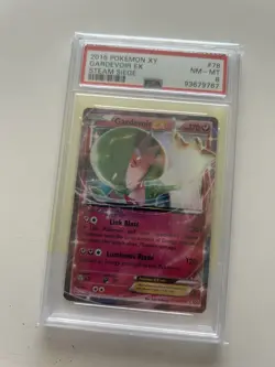 2016 Pokemon XY Steam Siege PSA 8 Gardevoir EX Holo #78 FRESHLY GRADED - Image 1