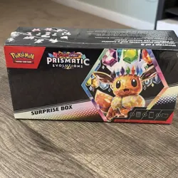 Pokemon TCG Scarlet & Violet Prismatic Evolutions Promo Box Eevee English - Image 1