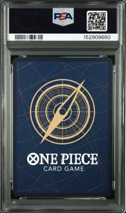 One Piece Japanese Dracule Mihawk OP12-030 OP14 Special Alternate Art PSA 9 - Image 2