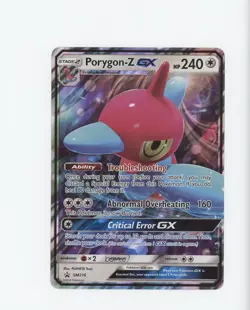 Porygon-Z GX Oversized Pokemon Sun & Moon Black Star Promo #SM216 - Image 1