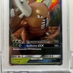 2019 POKEMON SUN & MOON: HIDDEN FATES - #6/68 PINSIR GX - PSA 10 GEM MINT - Image 3
