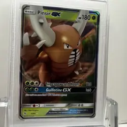 2019 POKEMON SUN & MOON: HIDDEN FATES - #6/68 PINSIR GX - PSA 10 GEM MINT - Image 4