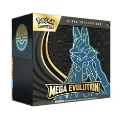 Pokemon TC: Mega Evolutions Elite Trainer Box ETB Lucario NEW Presale 9/26/25 - Image 1