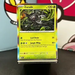 Pokemon TCG Zarude 011/198 Rare Holo Sword & Shield Chilling Reign Black Star - Image 1