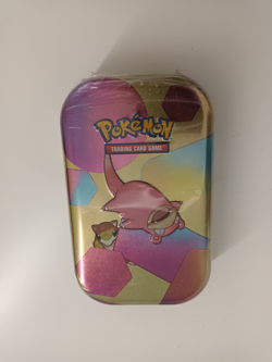 151 Pokemon Slowpoke Mini Tin - Sealed - Tin Contains 2 English 151 packs - Image 1