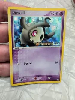 Pokemon Card - Duskull Emerald 46/106 Common Reverse Holo Stamped - Image 1