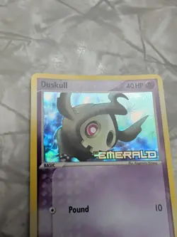 Pokemon Card - Duskull Emerald 46/106 Common Reverse Holo Stamped - Image 5