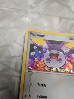 Whismur 73/106 Emerald stampedHolo Pokemon - Image 3