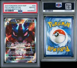 Pokemon TCG 2023 Crown Zenith ETB Promo Lucario VSTAR SWSH291 PSA 10 Gem Mint - Image 3