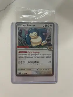 Sealed Pokemon Hop’s Snorlax 117/159 GameStop Stamped Promo (JTG) - Image 1