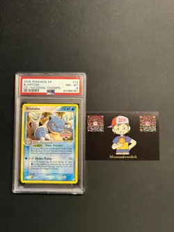 PSA 8 Blastoise National Championship Promo Pokemon Karte 14/100 - Image 1