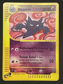 Pokemon TCG Haunter REVERSE HOLO 80/165 Expedition ENG Near Mint Holofoil - Image 1