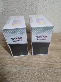 2x Pokemon TCG Prismatic Evolutions ETBs Brand New Factory Sealed - Image 2
