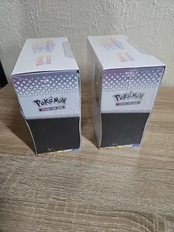 2x Pokemon TCG Prismatic Evolutions ETBs Brand New Factory Sealed - Image 4