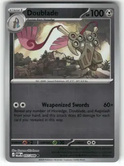 Doublade 057/088 Reverse Holo Perfect Order Pokemon TCG - Image 1