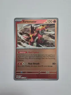 Turtonator 017/088 Uncommon Perfect Order Pokemon Reverse Holo Near Mint - Image 1