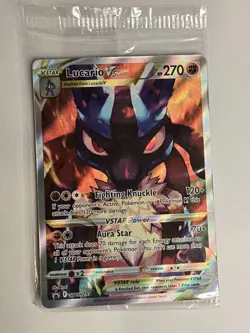 Pokemon Lucario VSTAR Promo Sword and Shield Promo SWSH291 Sealed - Image 1
