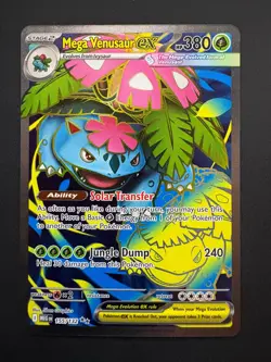 Mega Venusaur ex 155/132 Pokemon Mega Evolution Ultra Rare Near Mint 2025 - Image 1