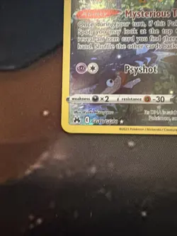 Pokemon TCG Mew GG10/GG70 Crown Zenith: Galarian Gallery - Image 2