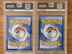 2x 2016 Pokemon XY Evolutions PSA 1 Charizard Holo & Reverse Foil #11 Sequential - Image 2