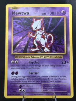 The Pokemon Company Mewtwo - (Cracked Ice Holo) 051/108 Deck Exclusives Holo - Image 1