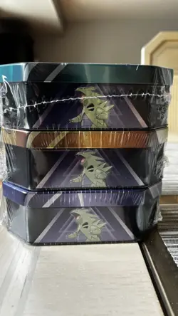 Pokemon TCG Slaking,Tyranitar & Darkrai - Lot Of 3 New Sealed Collectors Tins - Image 1