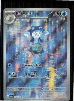 Poliwhirl 176/165 Illustration Rare 151 Pokemon Near Mint - Image 1