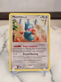 Pokemon TCG Munchlax 69/111 Rising Rivals Regular LP - Image 1