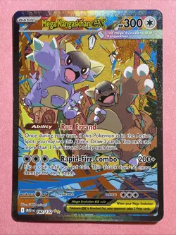 Mega Kangaskhan EX SIR 182/132 Near Mint + Mega Evolution English Pokemon TCG - Image 1