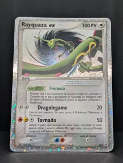 Rayquaza ex 039 EX 039 Nintendo Holo Promo Rare Pokemon TCG ITALIAN LP - Image 3