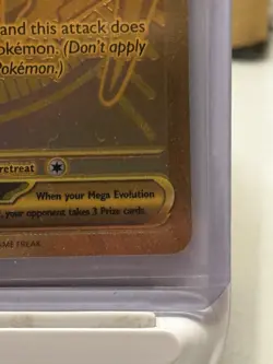 Mega Charizard Y EX 294/217 Gold Hyper Rare, Ascended Heroes NM - Image 4
