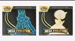 2x Pokemon Mega Evolution Elite Trainer Box ETB Set of 2 New Sealed ships 9/29 - Image 1