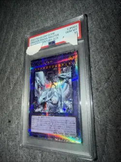 Dragon Master Magia QCDB-JP001 Quarter Century Secret Rare Yugioh PSA 10 *952 - Image 3