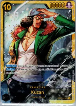Kuzan OP02-121 SEC English Paramount War - One Piece Card - NM - Image 1