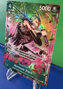 Roronoa Zoro TR (OP13-037) - One Piece Adventure on Kami’s Island - Near Mint - Image 3