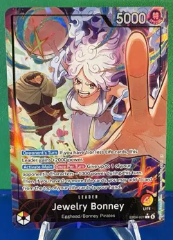 Jewelry Bonney EB04-001 (Alt Art) - One Piece Adventure on Kami’s Island - NM - Image 1