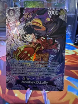 Monkey.D.Luffy ST26-005 SP One Piece OP-15 Adventure on Kami's Island MINT in EN - Image 1