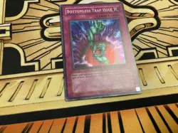 Bottomless Trap Hole CP04-EN003 Super Rare MP Yugioh Card - Image 2