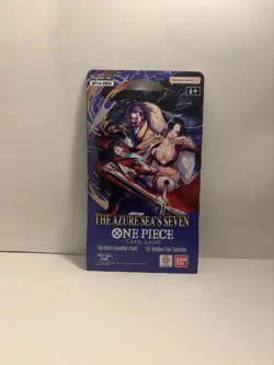 ONE PIECE TCG OP-14 The Azure Sea’s Seven Booster Pack Sleeved - Image 1